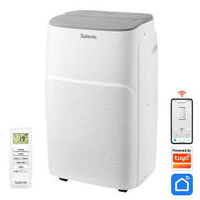 Salente SummerICE12, múdra mobilná klimatizácia, 12000 BTU, WiFi + Bluetooth, diaľk. ovl. Salente SummerICE12, múdra mobilná klimatizácia, 12000 BTU, WiFi + Bluetooth, diaľk. ovl.