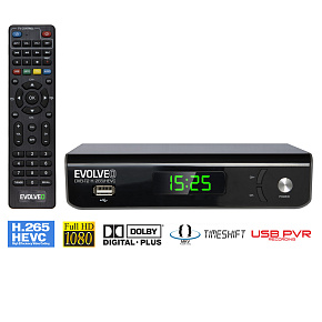 EVOLVEO Omega S3, HD DVB-T2 H.265/HEVC rekordér EVOLVEO Omega S3, HD DVB-T2 H.265/HEVC rekordér