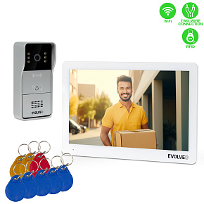 EVOLVEO DoorPhone 10-2W - 2 drôtový videotelefón s aplikáciou 32GB pamäťou EVOLVEO DoorPhone 10-2W - 2 drôtový videotelefón s aplikáciou 32GB pamäťou
