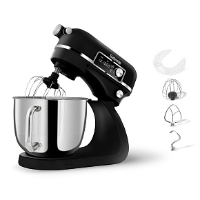 Salente DigiChef2, kuchynský robot, misa 6 litrov, celokovový, digitálny displej, čierny Salente DigiChef2, kuchynský robot, misa 6 litrov, celokovový, digitálny displej, čierny