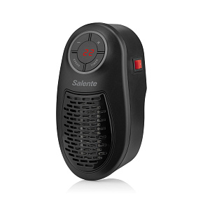 Salente HotHeat, teplovzdušný mini ventilátor, 500 W, čierny Salente HotHeat, teplovzdušný mini ventilátor, 500 W, čierny