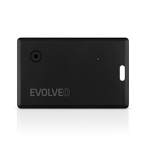 EVOLVEO TrackCard, Bluetooth lokátor s Apple Find My, čierny EVOLVEO TrackCard, Bluetooth lokátor s Apple Find My, čierny