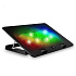 EVOLVEO A101RGB, chladiaca podložka pre notebook, 2x ventilátor, RGB podsvietenie