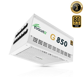 EVOLVEO G850, 850W/ ATX 3.1/ 80+ GOLD/ Modular EVOLVEO G850, 850W/ ATX 3.1/ 80+ GOLD/ Modular