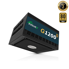 EVOLVEO G1200, 1200W/ ATX 3.1/ 80+ GOLD/ Modular EVOLVEO G1200, 1200W/ ATX 3.1/ 80+ GOLD/ Modular