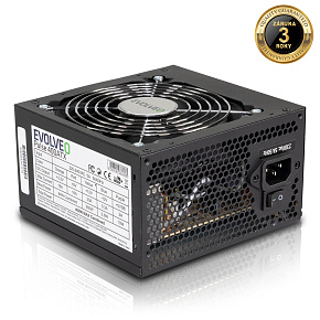 EVOLVEO Pulse 400, zdroj 400W, ATX, tichý, bulk, 3YRW EVOLVEO Pulse 400, zdroj 400W, ATX, tichý, bulk, 3YRW