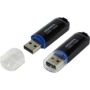 ADATA C906/32GB/USB 2.0/USB-A/Čierna ADATA C906/32GB/USB 2.0/USB-A/Čierna
