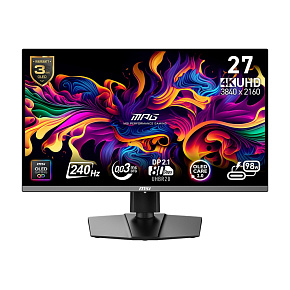 MSI MPG/272URX/26,5"/QD-OLED/4K UHD/240Hz/0,03ms/Čierna/3R MSI MPG/272URX/26,5"/QD-OLED/4K UHD/240Hz/0,03ms/Čierna/3R