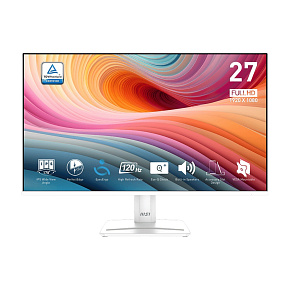 MSI Pro/MP275W E2/27"/IPS/FHD/120Hz/1ms/Biela/3R MSI Pro/MP275W E2/27"/IPS/FHD/120Hz/1ms/Biela/3R