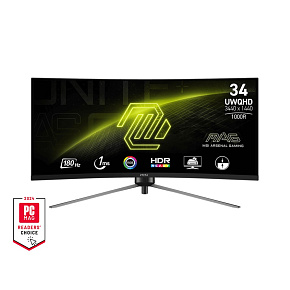 MSI MAG/345CQR/34"/VA/wQHD/180Hz/1ms/Čierna/3R MSI MAG/345CQR/34"/VA/wQHD/180Hz/1ms/Čierna/3R