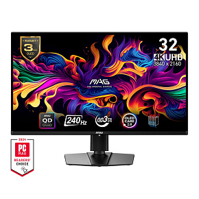 MSI MAG/321UPX/31,5"/QD-OLED/4K UHD/240Hz/0,03ms/Čierna/3R MSI MAG/321UPX/31,5"/QD-OLED/4K UHD/240Hz/0,03ms/Čierna/3R