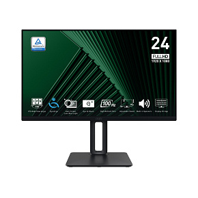 MSI Pro/MP245PG/23,8"/IPS/FHD/100Hz/1ms/Čierna/3R MSI Pro/MP245PG/23,8"/IPS/FHD/100Hz/1ms/Čierna/3R