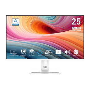 MSI Pro/MP251W E2/24,5"/IPS/FHD/120Hz/1ms/Biela/2R MSI Pro/MP251W E2/24,5"/IPS/FHD/120Hz/1ms/Biela/2R