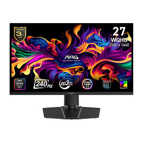 MSI MAG/273QP QD-OLED X24/26,5"/QD-OLED/QHD/240Hz/0,03ms/Čierna/3R MSI MAG/273QP QD-OLED X24/26,5"/QD-OLED/QHD/240Hz/0,03ms/Čierna/3R