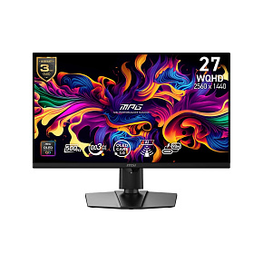 MSI MPG/271QR QD-OLED X50/26,5"/QD-OLED/QHD/500Hz/0,03ms/Čierna/3R MSI MPG/271QR QD-OLED X50/26,5"/QD-OLED/QHD/500Hz/0,03ms/Čierna/3R
