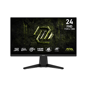 MSI MAG/245F X24/23,8"/IPS/FHD/240Hz/0,5ms/Čierna/3R MSI MAG/245F X24/23,8"/IPS/FHD/240Hz/0,5ms/Čierna/3R