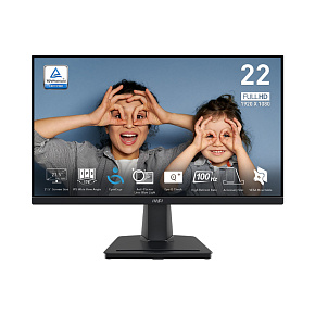MSI Pro/MP225 E12VL/21,5"/IPS/FHD/100Hz/1ms/Čierna/3R MSI Pro/MP225 E12VL/21,5"/IPS/FHD/100Hz/1ms/Čierna/3R
