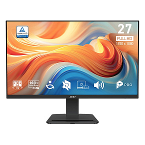 MSI Pro/MP273 E14A/27"/IPS/FHD/144Hz/1ms/Čierna/3R MSI Pro/MP273 E14A/27"/IPS/FHD/144Hz/1ms/Čierna/3R