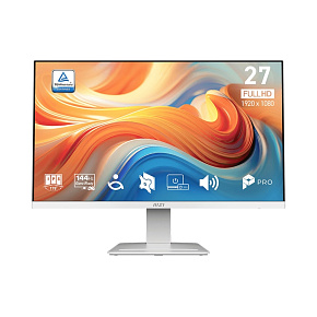MSI Pro/MP273W E14A/27"/IPS/FHD/144Hz/1ms/Biela/3R MSI Pro/MP273W E14A/27"/IPS/FHD/144Hz/1ms/Biela/3R