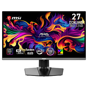 MSI MAG/272UP QD-OLED E16/26,5"/QD-OLED/4K UHD/165Hz/0,03ms/Čierna/3R MSI MAG/272UP QD-OLED E16/26,5"/QD-OLED/4K UHD/165Hz/0,03ms/Čierna/3R