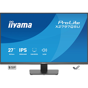 iiyama ProLite/X2797QSU-B1/27"/IPS/QHD/75Hz/1ms/Čierna/5R iiyama ProLite/X2797QSU-B1/27"/IPS/QHD/75Hz/1ms/Čierna/5R