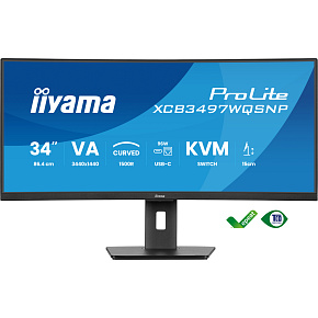 iiyama ProLite/XCB3497WQSNP-B1/34"/VA/wQHD/120Hz/0,4ms/Black/3R iiyama ProLite/XCB3497WQSNP-B1/34"/VA/wQHD/120Hz/0,4ms/Black/3R