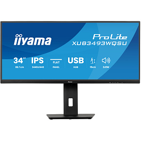 iiyama ProLite/XUB3493WQSU-B6/34"/IPS/wQHD/120Hz/1ms/Čierna/3R iiyama ProLite/XUB3493WQSU-B6/34"/IPS/wQHD/120Hz/1ms/Čierna/3R