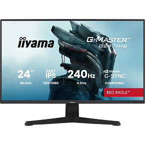 iiyama G-Master/G2471HS-B1/23,8"/IPS/FHD/240Hz/0,3ms/Čierna/3R iiyama G-Master/G2471HS-B1/23,8"/IPS/FHD/240Hz/0,3ms/Čierna/3R