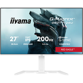 iiyama G-Master/GB2771QSU-W1/27"/IPS/QHD/200Hz/0,5ms/Biela/3R iiyama G-Master/GB2771QSU-W1/27"/IPS/QHD/200Hz/0,5ms/Biela/3R