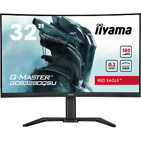 iiyama G-Master/GCB3280QSU-B2/31,5"/VA/QHD/180Hz/0,2ms/Black/3R iiyama G-Master/GCB3280QSU-B2/31,5"/VA/QHD/180Hz/0,2ms/Black/3R