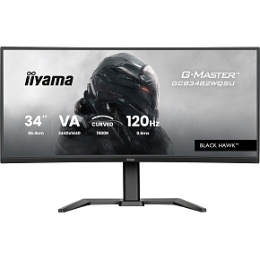 iiyama G-Master/GCB3482WQSU-B1/34"/VA/wQHD/120Hz/0,6ms/Black/3R iiyama G-Master/GCB3482WQSU-B1/34"/VA/wQHD/120Hz/0,6ms/Black/3R