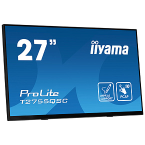 27" iiyama T2755QSC-B1: IPS, QHD, HDMI, DP 27" iiyama T2755QSC-B1: IPS, QHD, HDMI, DP