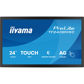 24" iiyama TF2438MSC-B2: PCAP, IPS, FHD, HDMI, DP 24" iiyama TF2438MSC-B2: PCAP, IPS, FHD, HDMI, DP