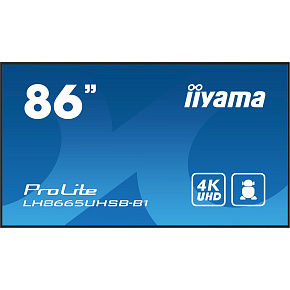 86" iiyama LH8665UHSB-B1: IPS, 4K UHD, Android, 24/7 86" iiyama LH8665UHSB-B1: IPS, 4K UHD, Android, 24/7