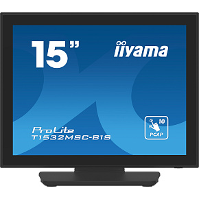 15" iiyama T1532MSC-B1S: PCAP, 10P, FHD, HDMI, DP 15" iiyama T1532MSC-B1S: PCAP, 10P, FHD, HDMI, DP