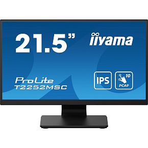 22" LCD iiyama T2252MSC-B2: IPS, FHD, 10P, DP, HDMI 22" LCD iiyama T2252MSC-B2: IPS, FHD, 10P, DP, HDMI