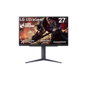 LG UltraGear/27GS85Q-B/27"/IPS/QHD/180Hz/1ms/Black/2R LG UltraGear/27GS85Q-B/27"/IPS/QHD/180Hz/1ms/Black/2R
