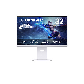 LG UltraGear/32G810SA-W/31,5"/IPS/4K UHD/144Hz/1ms/White/2R LG UltraGear/32G810SA-W/31,5"/IPS/4K UHD/144Hz/1ms/White/2R