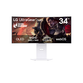 LG UltraGear/34GX90SA-W/34"/OLED/wQHD/240Hz/1ms/Blck-White/2R LG UltraGear/34GX90SA-W/34"/OLED/wQHD/240Hz/1ms/Blck-White/2R