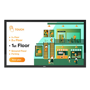 49" LED NEC M491 PCAP, 3840x2160, 24/7, 500cd, touch 49" LED NEC M491 PCAP, 3840x2160, 24/7, 500cd, touch