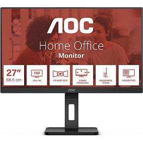 AOC/Q27E3UMF/27"/VA/QHD/75Hz/4ms/Black/3R AOC/Q27E3UMF/27"/VA/QHD/75Hz/4ms/Black/3R