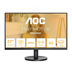 AOC/U27B3A/27"/IPS/4K UHD/60Hz/4ms/Black/3R AOC/U27B3A/27"/IPS/4K UHD/60Hz/4ms/Black/3R
