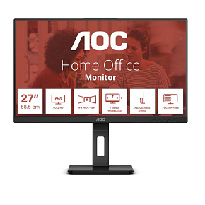 AOC/27E3QAF/27"/IPS/FHD/75Hz/4ms/Black/3R AOC/27E3QAF/27"/IPS/FHD/75Hz/4ms/Black/3R