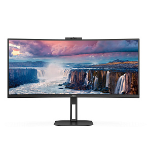 AOC/CU34V5CW/34"/VA/3440x1440/100Hz/1ms/Black/3R AOC/CU34V5CW/34"/VA/3440x1440/100Hz/1ms/Black/3R