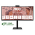 AOC/CU34E4CW/34"/VA/wQHD/120Hz/4ms/Čierna/5R