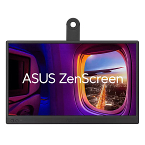 ASUS ZenScreen/MB169CK/15,6"/IPS/FHD/60Hz/5ms/Čierna/3R ASUS ZenScreen/MB169CK/15,6"/IPS/FHD/60Hz/5ms/Čierna/3R