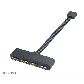 AKASA - RGB LED splitter, 4-pin AKASA - RGB LED splitter, 4-pin