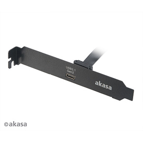AKASA - USB 3.1 gen 2 Typ C PCI záslepka AKASA - USB 3.1 gen 2 Typ C PCI záslepka