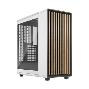 Fractal Design North Chalk White TG Clear/Midi Tower/Transpar./Biela Fractal Design North Chalk White TG Clear/Midi Tower/Transpar./Biela