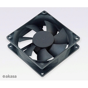 prídavný ventilátor Akasa 80x80x25 black OEM L prídavný ventilátor Akasa 80x80x25 black OEM L